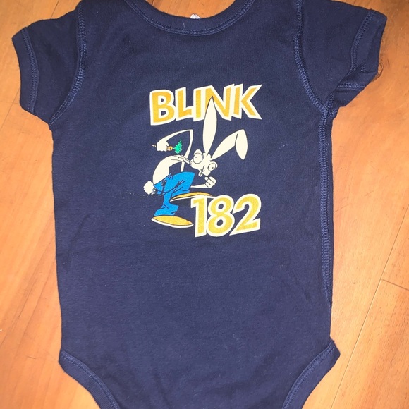 blink 182 onesie
